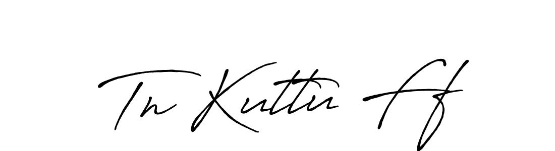 Design your own signature with our free online signature maker. With this signature software, you can create a handwritten (Antro_Vectra_Bolder) signature for name Tn Kuttu Ff. Tn Kuttu Ff signature style 7 images and pictures png