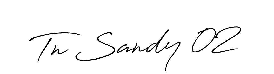 Similarly Antro_Vectra_Bolder is the best handwritten signature design. Signature creator online .You can use it as an online autograph creator for name Tn Sandy 02. Tn Sandy 02 signature style 7 images and pictures png