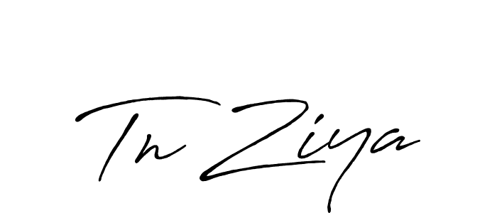 Similarly Antro_Vectra_Bolder is the best handwritten signature design. Signature creator online .You can use it as an online autograph creator for name Tn Ziya. Tn Ziya signature style 7 images and pictures png