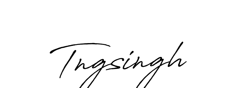Create a beautiful signature design for name Tngsingh. With this signature (Antro_Vectra_Bolder) fonts, you can make a handwritten signature for free. Tngsingh signature style 7 images and pictures png