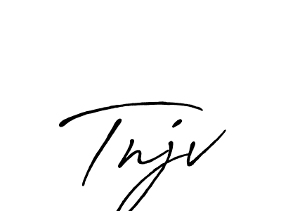 Make a beautiful signature design for name Tnjv. Use this online signature maker to create a handwritten signature for free. Tnjv signature style 7 images and pictures png