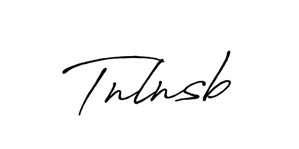 Also You can easily find your signature by using the search form. We will create Tnlnsb name handwritten signature images for you free of cost using Antro_Vectra_Bolder sign style. Tnlnsb signature style 7 images and pictures png