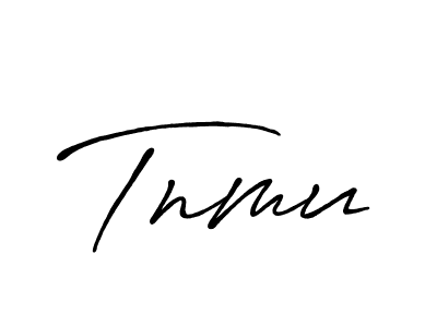 Also we have Tnmu name is the best signature style. Create professional handwritten signature collection using Antro_Vectra_Bolder autograph style. Tnmu signature style 7 images and pictures png