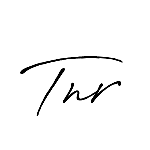 Design your own signature with our free online signature maker. With this signature software, you can create a handwritten (Antro_Vectra_Bolder) signature for name Tnr. Tnr signature style 7 images and pictures png