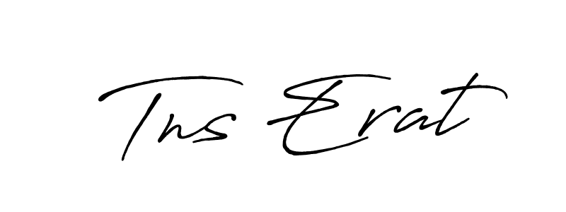if you are searching for the best signature style for your name Tns Erat. so please give up your signature search. here we have designed multiple signature styles  using Antro_Vectra_Bolder. Tns Erat signature style 7 images and pictures png