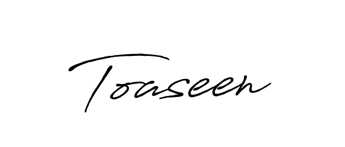 The best way (Antro_Vectra_Bolder) to make a short signature is to pick only two or three words in your name. The name Toaseen include a total of six letters. For converting this name. Toaseen signature style 7 images and pictures png
