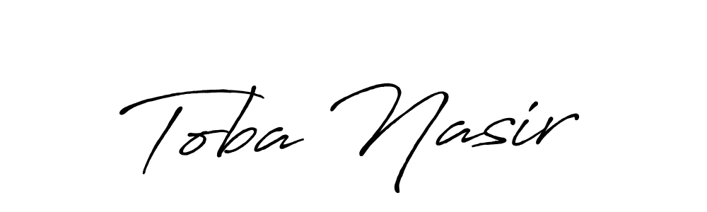 Make a beautiful signature design for name Toba Nasir. Use this online signature maker to create a handwritten signature for free. Toba Nasir signature style 7 images and pictures png