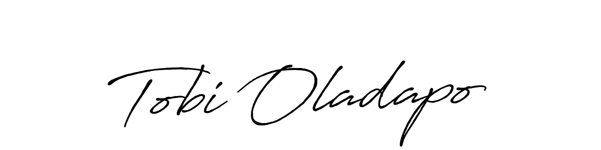 Also You can easily find your signature by using the search form. We will create Tobi Oladapo name handwritten signature images for you free of cost using Antro_Vectra_Bolder sign style. Tobi Oladapo signature style 7 images and pictures png