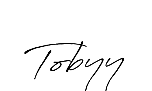 You should practise on your own different ways (Antro_Vectra_Bolder) to write your name (Tobyy) in signature. don't let someone else do it for you. Tobyy signature style 7 images and pictures png