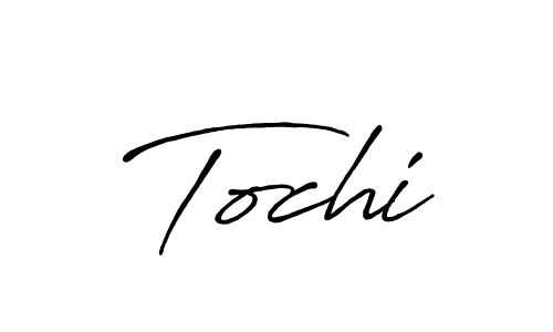 How to make Tochi signature? Antro_Vectra_Bolder is a professional autograph style. Create handwritten signature for Tochi name. Tochi signature style 7 images and pictures png