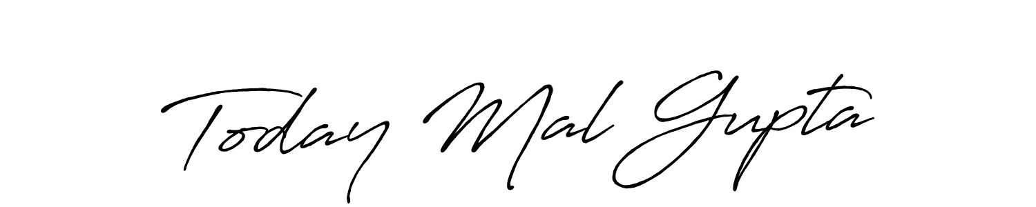 How to Draw Today Mal Gupta signature style? Antro_Vectra_Bolder is a latest design signature styles for name Today Mal Gupta. Today Mal Gupta signature style 7 images and pictures png