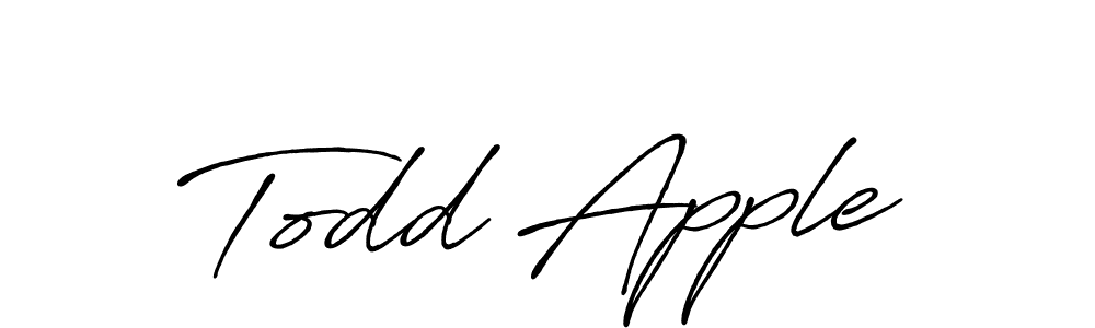 You should practise on your own different ways (Antro_Vectra_Bolder) to write your name (Todd Apple) in signature. don't let someone else do it for you. Todd Apple signature style 7 images and pictures png