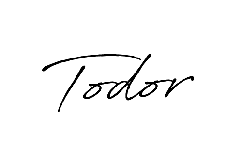 Also we have Todor name is the best signature style. Create professional handwritten signature collection using Antro_Vectra_Bolder autograph style. Todor signature style 7 images and pictures png