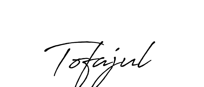 Make a beautiful signature design for name Tofajul. With this signature (Antro_Vectra_Bolder) style, you can create a handwritten signature for free. Tofajul signature style 7 images and pictures png