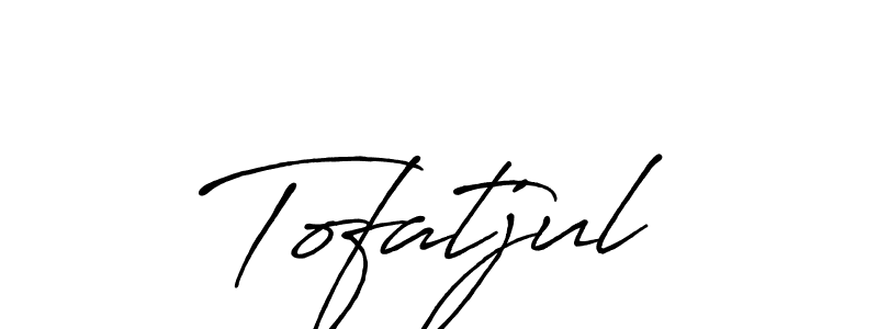 Tofatjul stylish signature style. Best Handwritten Sign (Antro_Vectra_Bolder) for my name. Handwritten Signature Collection Ideas for my name Tofatjul. Tofatjul signature style 7 images and pictures png