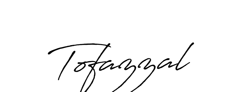 Create a beautiful signature design for name Tofazzal. With this signature (Antro_Vectra_Bolder) fonts, you can make a handwritten signature for free. Tofazzal signature style 7 images and pictures png