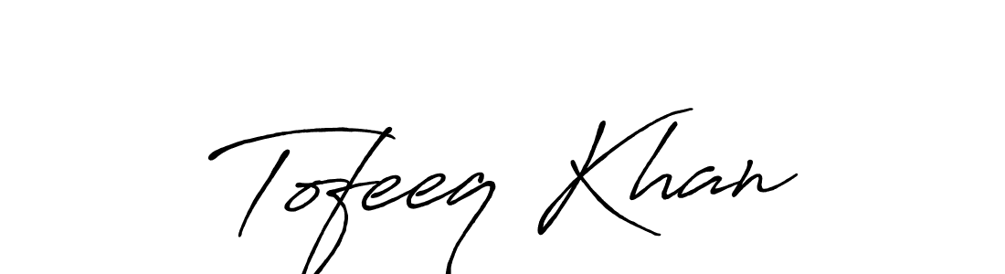 The best way (Antro_Vectra_Bolder) to make a short signature is to pick only two or three words in your name. The name Tofeeq Khan include a total of six letters. For converting this name. Tofeeq Khan signature style 7 images and pictures png