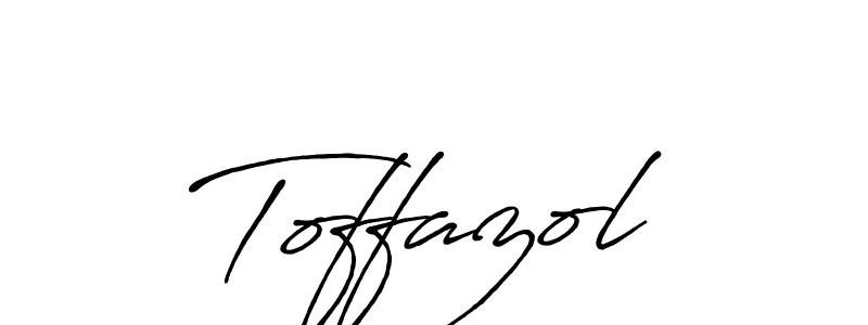 Also we have Toffazol name is the best signature style. Create professional handwritten signature collection using Antro_Vectra_Bolder autograph style. Toffazol signature style 7 images and pictures png