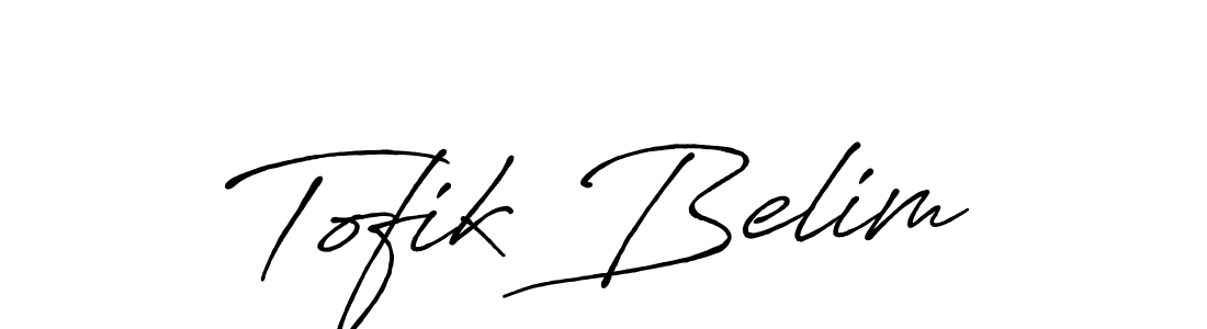 This is the best signature style for the Tofik Belim name. Also you like these signature font (Antro_Vectra_Bolder). Mix name signature. Tofik Belim signature style 7 images and pictures png