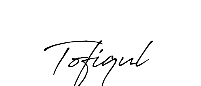 Design your own signature with our free online signature maker. With this signature software, you can create a handwritten (Antro_Vectra_Bolder) signature for name Tofiqul. Tofiqul signature style 7 images and pictures png