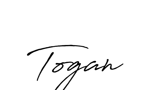 Once you've used our free online signature maker to create your best signature Antro_Vectra_Bolder style, it's time to enjoy all of the benefits that Togan name signing documents. Togan signature style 7 images and pictures png