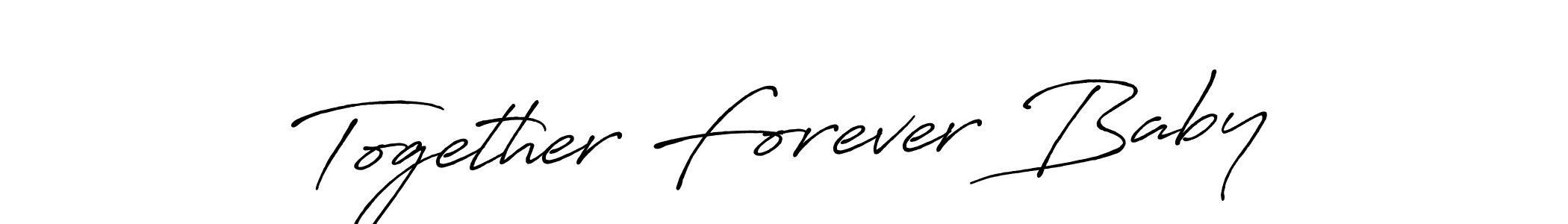 Antro_Vectra_Bolder is a professional signature style that is perfect for those who want to add a touch of class to their signature. It is also a great choice for those who want to make their signature more unique. Get Together Forever Baby name to fancy signature for free. Together Forever Baby signature style 7 images and pictures png