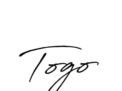 Once you've used our free online signature maker to create your best signature Antro_Vectra_Bolder style, it's time to enjoy all of the benefits that Togo name signing documents. Togo signature style 7 images and pictures png