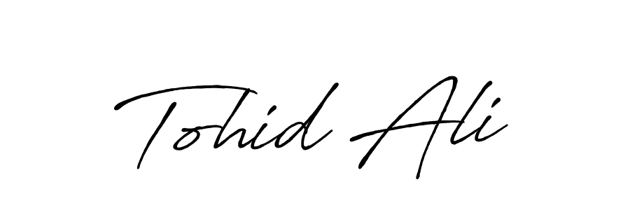 This is the best signature style for the Tohid Ali name. Also you like these signature font (Antro_Vectra_Bolder). Mix name signature. Tohid Ali signature style 7 images and pictures png