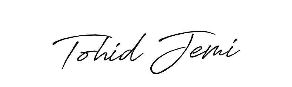 You can use this online signature creator to create a handwritten signature for the name Tohid Jemi. This is the best online autograph maker. Tohid Jemi signature style 7 images and pictures png
