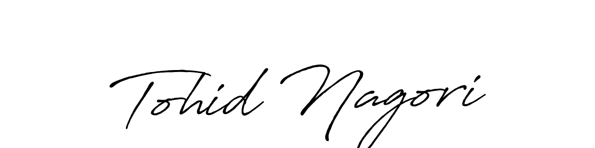 Once you've used our free online signature maker to create your best signature Antro_Vectra_Bolder style, it's time to enjoy all of the benefits that Tohid Nagori name signing documents. Tohid Nagori signature style 7 images and pictures png