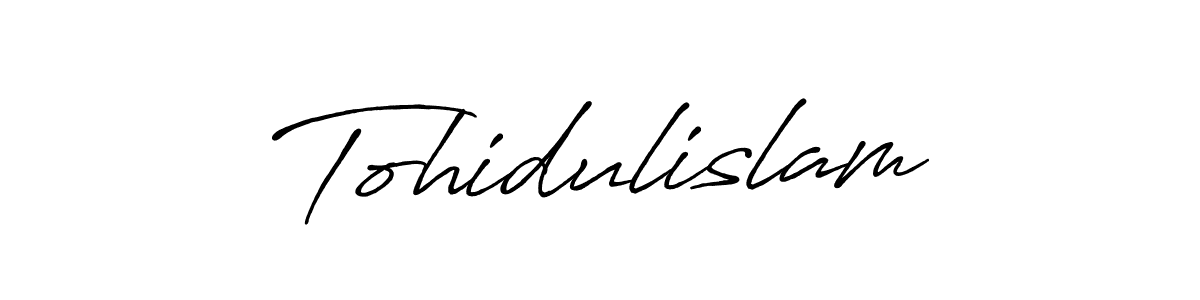 Once you've used our free online signature maker to create your best signature Antro_Vectra_Bolder style, it's time to enjoy all of the benefits that Tohidulislam name signing documents. Tohidulislam signature style 7 images and pictures png