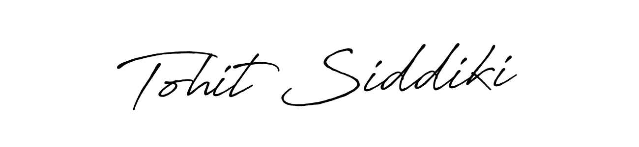 It looks lik you need a new signature style for name Tohit Siddiki. Design unique handwritten (Antro_Vectra_Bolder) signature with our free signature maker in just a few clicks. Tohit Siddiki signature style 7 images and pictures png