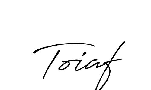 How to make Toiaf name signature. Use Antro_Vectra_Bolder style for creating short signs online. This is the latest handwritten sign. Toiaf signature style 7 images and pictures png