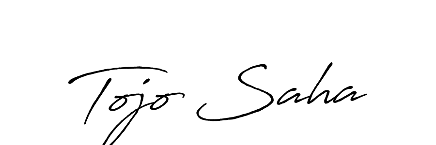 This is the best signature style for the Tojo Saha name. Also you like these signature font (Antro_Vectra_Bolder). Mix name signature. Tojo Saha signature style 7 images and pictures png