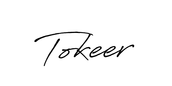 The best way (Antro_Vectra_Bolder) to make a short signature is to pick only two or three words in your name. The name Tokeer include a total of six letters. For converting this name. Tokeer signature style 7 images and pictures png