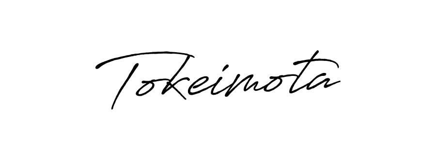 Design your own signature with our free online signature maker. With this signature software, you can create a handwritten (Antro_Vectra_Bolder) signature for name Tokeimota. Tokeimota signature style 7 images and pictures png