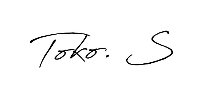 Check out images of Autograph of Toko. S name. Actor Toko. S Signature Style. Antro_Vectra_Bolder is a professional sign style online. Toko. S signature style 7 images and pictures png