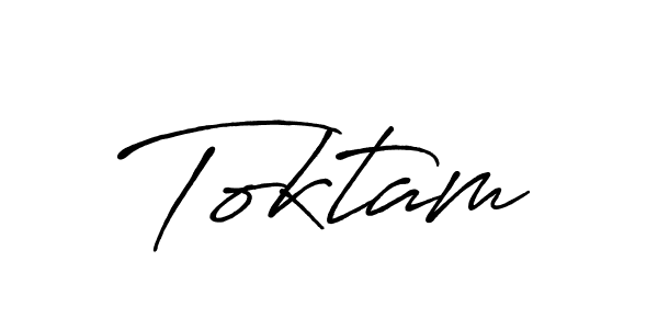 You should practise on your own different ways (Antro_Vectra_Bolder) to write your name (Toktam) in signature. don't let someone else do it for you. Toktam signature style 7 images and pictures png
