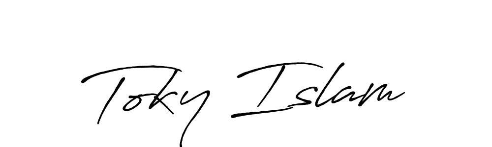 Check out images of Autograph of Toky Islam name. Actor Toky Islam Signature Style. Antro_Vectra_Bolder is a professional sign style online. Toky Islam signature style 7 images and pictures png