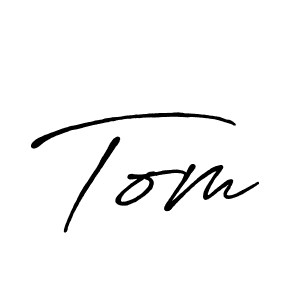 Create a beautiful signature design for name Tom. With this signature (Antro_Vectra_Bolder) fonts, you can make a handwritten signature for free. Tom signature style 7 images and pictures png