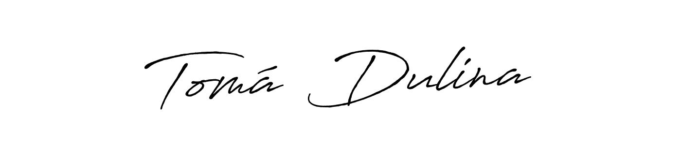 You should practise on your own different ways (Antro_Vectra_Bolder) to write your name (Tomáš Dulina) in signature. don't let someone else do it for you. Tomáš Dulina signature style 7 images and pictures png