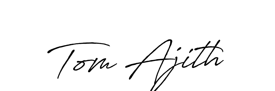 It looks lik you need a new signature style for name Tom Ajith. Design unique handwritten (Antro_Vectra_Bolder) signature with our free signature maker in just a few clicks. Tom Ajith signature style 7 images and pictures png