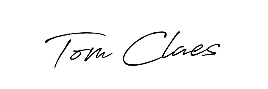 Similarly Antro_Vectra_Bolder is the best handwritten signature design. Signature creator online .You can use it as an online autograph creator for name Tom Claes. Tom Claes signature style 7 images and pictures png