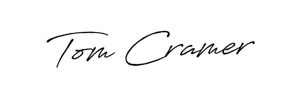 Make a beautiful signature design for name Tom Cramer. With this signature (Antro_Vectra_Bolder) style, you can create a handwritten signature for free. Tom Cramer signature style 7 images and pictures png