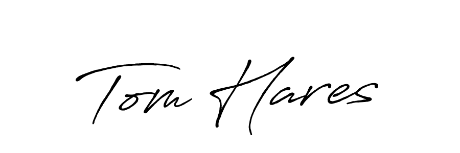 Use a signature maker to create a handwritten signature online. With this signature software, you can design (Antro_Vectra_Bolder) your own signature for name Tom Hares. Tom Hares signature style 7 images and pictures png