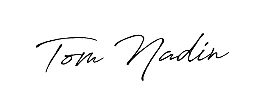 How to make Tom Nadin signature? Antro_Vectra_Bolder is a professional autograph style. Create handwritten signature for Tom Nadin name. Tom Nadin signature style 7 images and pictures png