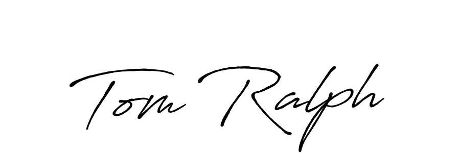 Create a beautiful signature design for name Tom Ralph. With this signature (Antro_Vectra_Bolder) fonts, you can make a handwritten signature for free. Tom Ralph signature style 7 images and pictures png