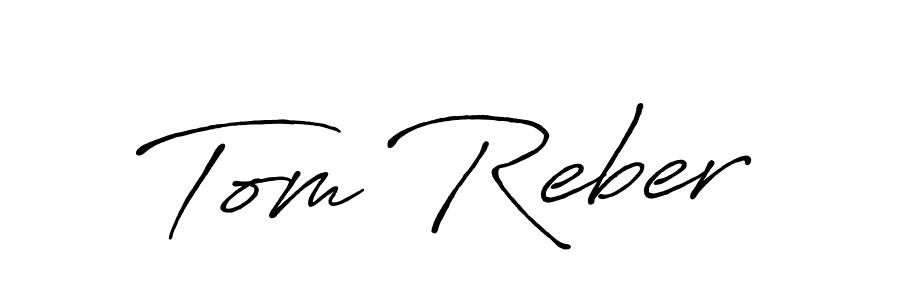 It looks lik you need a new signature style for name Tom Reber. Design unique handwritten (Antro_Vectra_Bolder) signature with our free signature maker in just a few clicks. Tom Reber signature style 7 images and pictures png