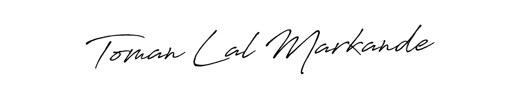 Once you've used our free online signature maker to create your best signature Antro_Vectra_Bolder style, it's time to enjoy all of the benefits that Toman Lal Markande name signing documents. Toman Lal Markande signature style 7 images and pictures png