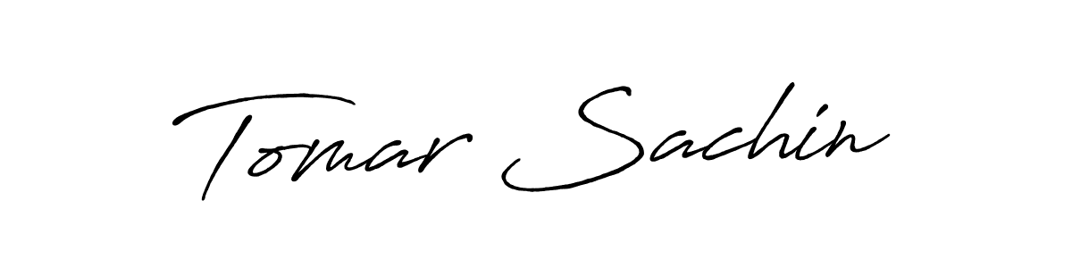 Once you've used our free online signature maker to create your best signature Antro_Vectra_Bolder style, it's time to enjoy all of the benefits that Tomar Sachin name signing documents. Tomar Sachin signature style 7 images and pictures png